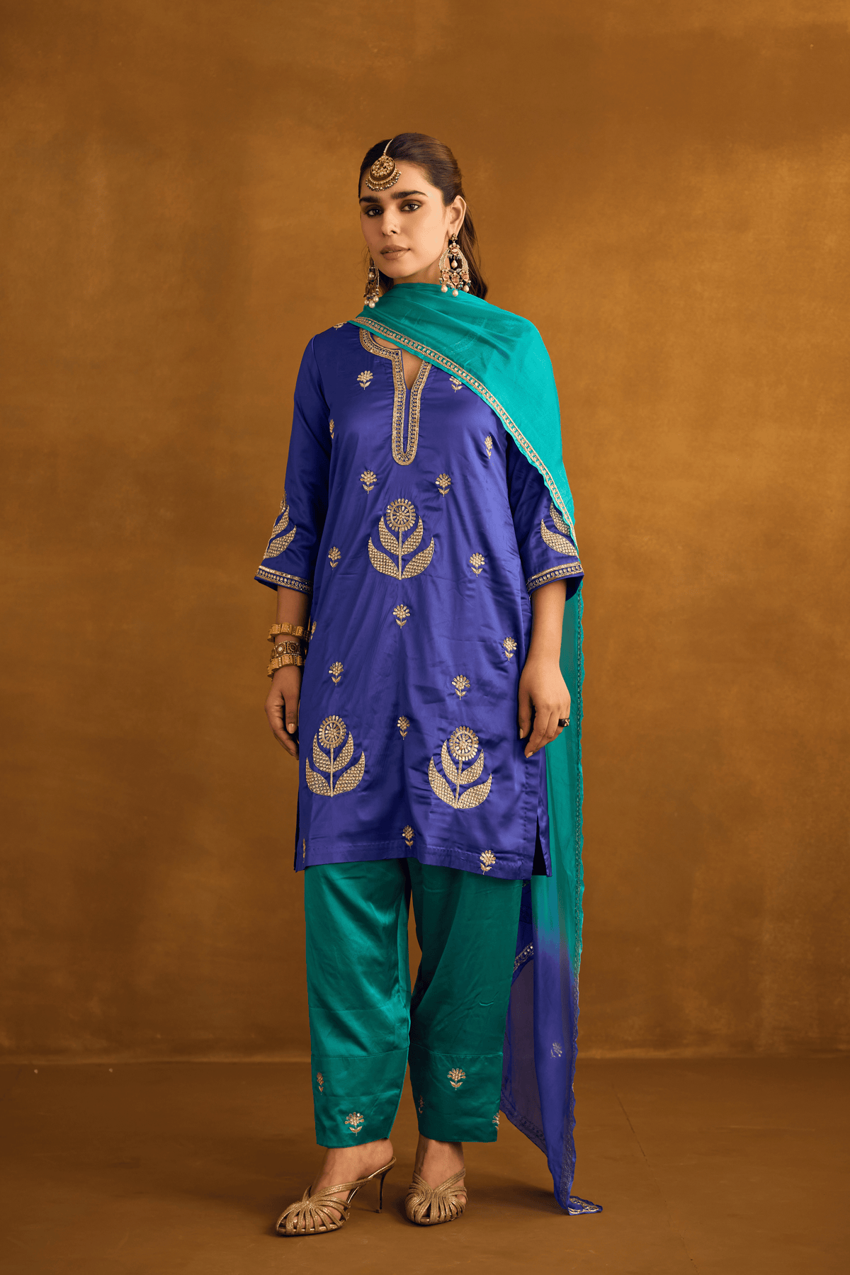 Evening Bloom Kurta Set