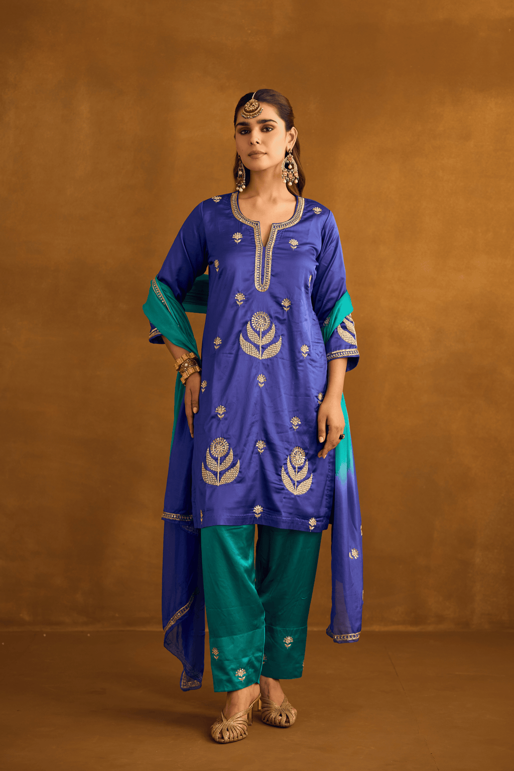 Evening Bloom Kurta Set