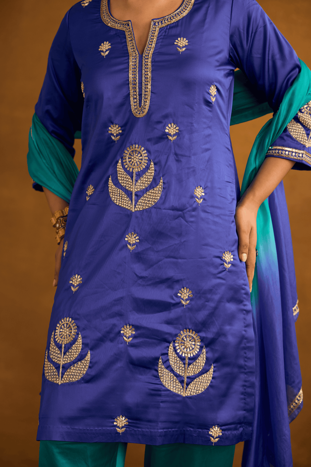 Evening Bloom Kurta Set