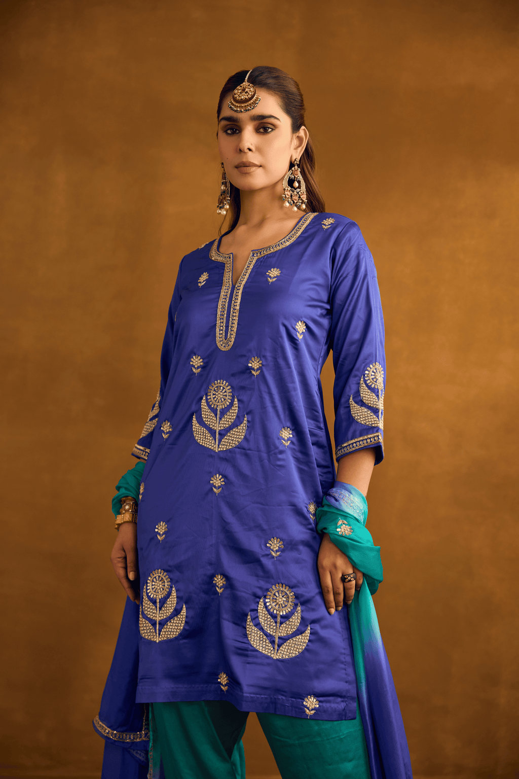 Evening Bloom Kurta Set