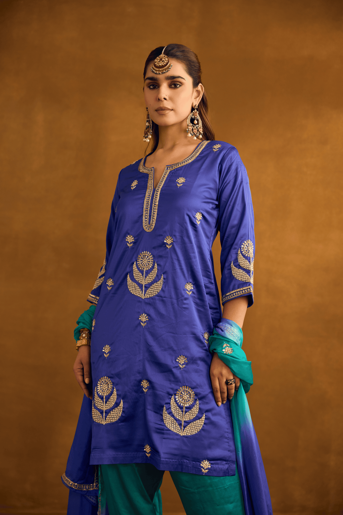 Evening Bloom Kurta Set